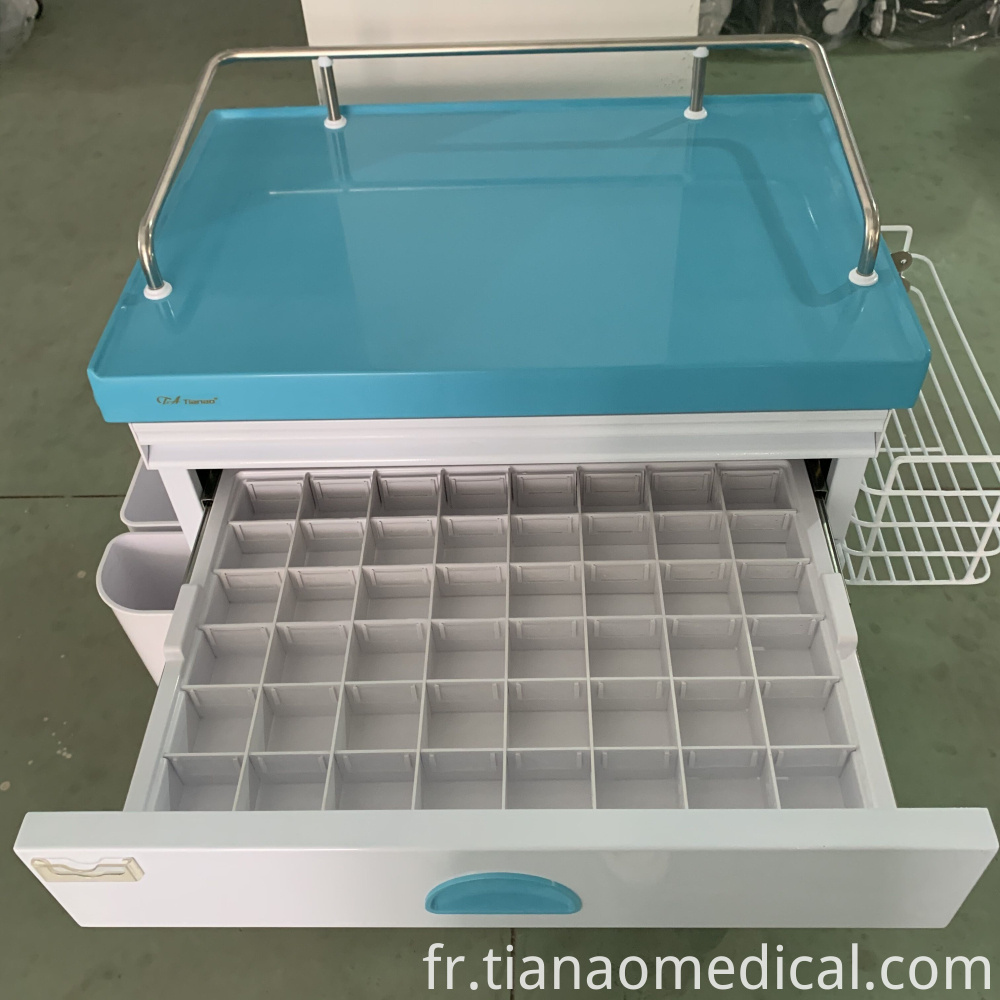 Chariot d'anesthésie médicale Medical Anesthesia Trolley